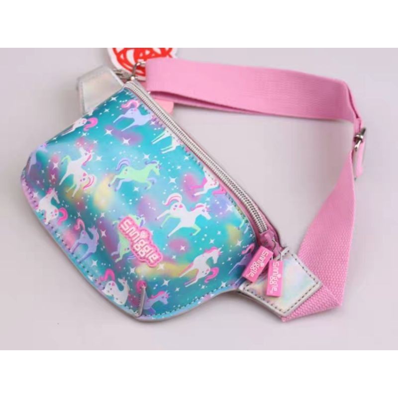 Smiggle Kids Mini Waterproof Waist Bag Sling Bag Crossbody Bag Shopee Singapore