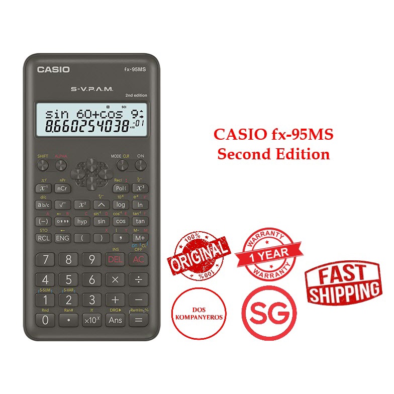 Fx 95ms online casio