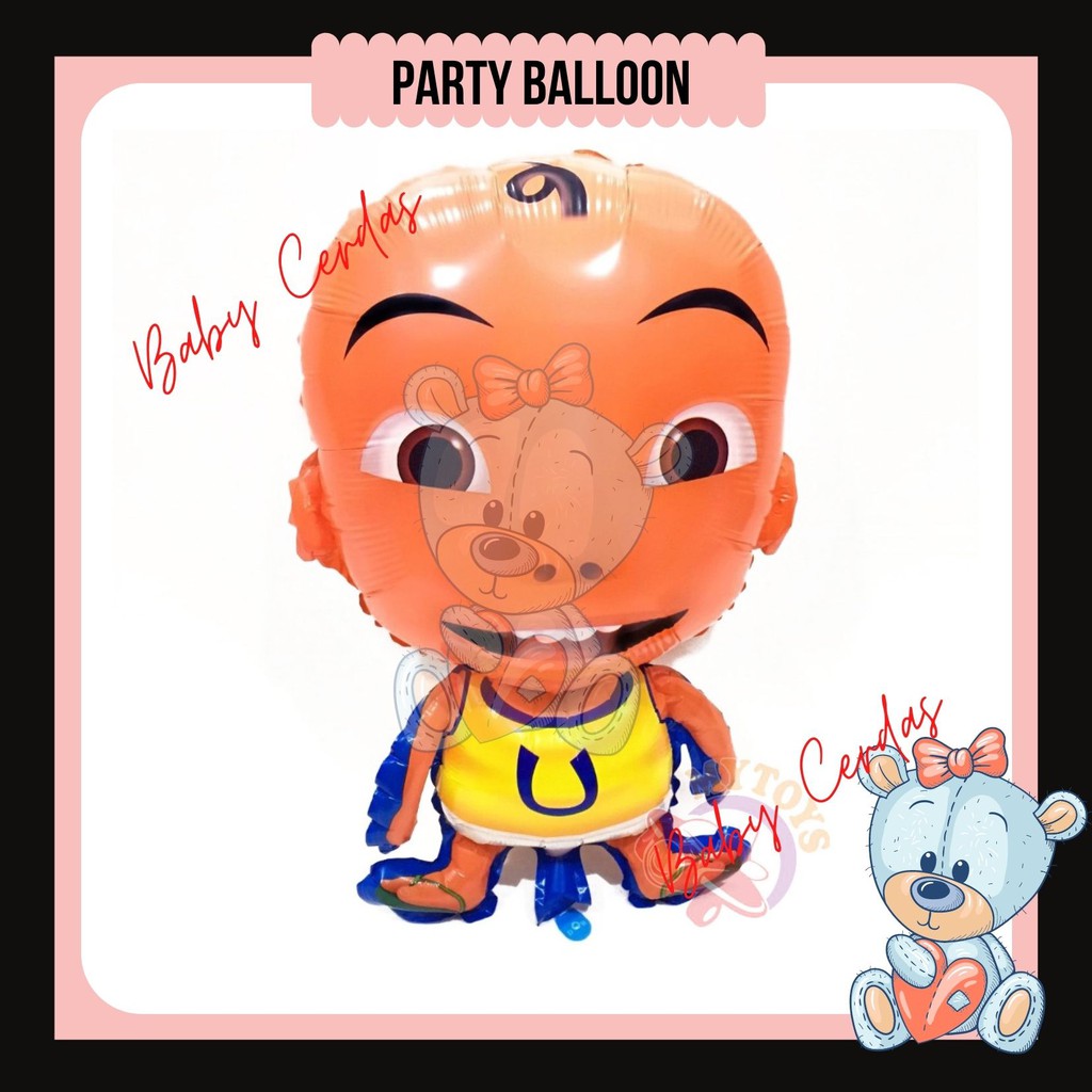 Belon Upin Balloon Party Decoration Birthday Balloons Toys for Kids ...