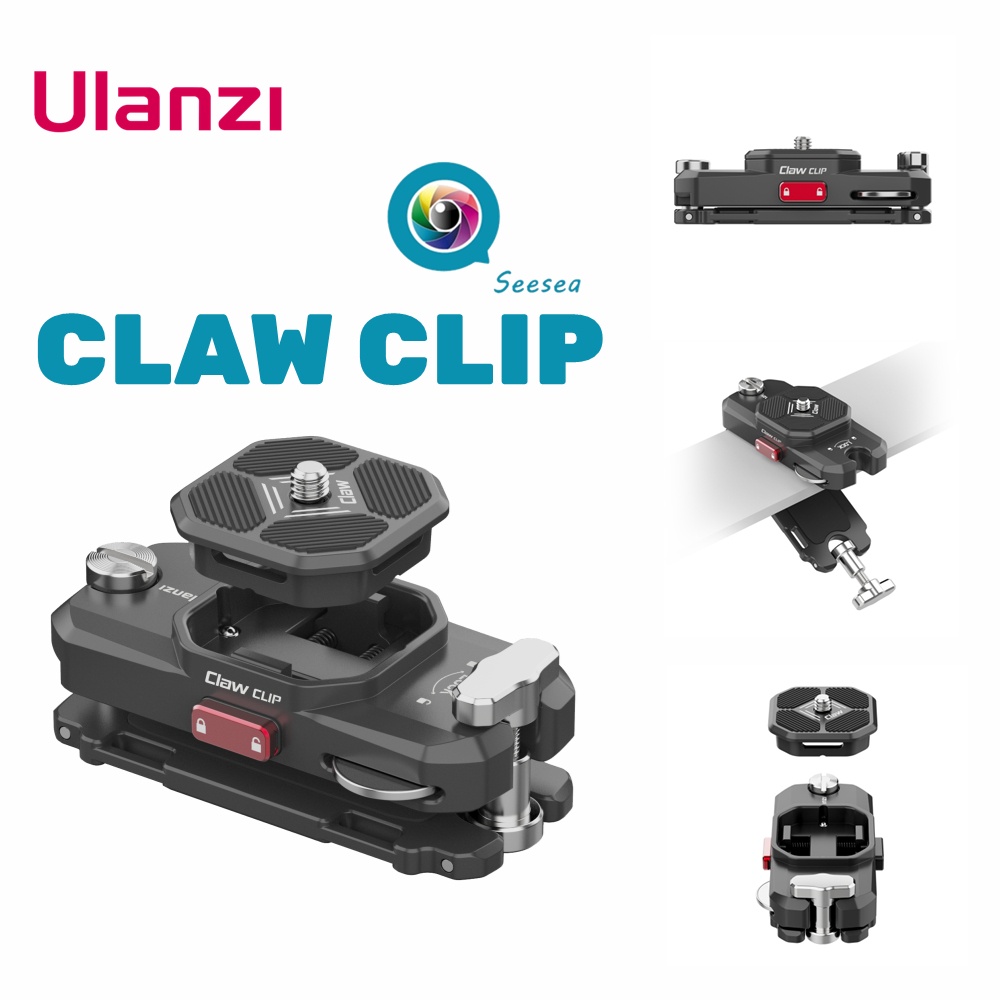 ULANZI Claw Clip Camera Quick Release Backpack Shoulder Strap Mount 