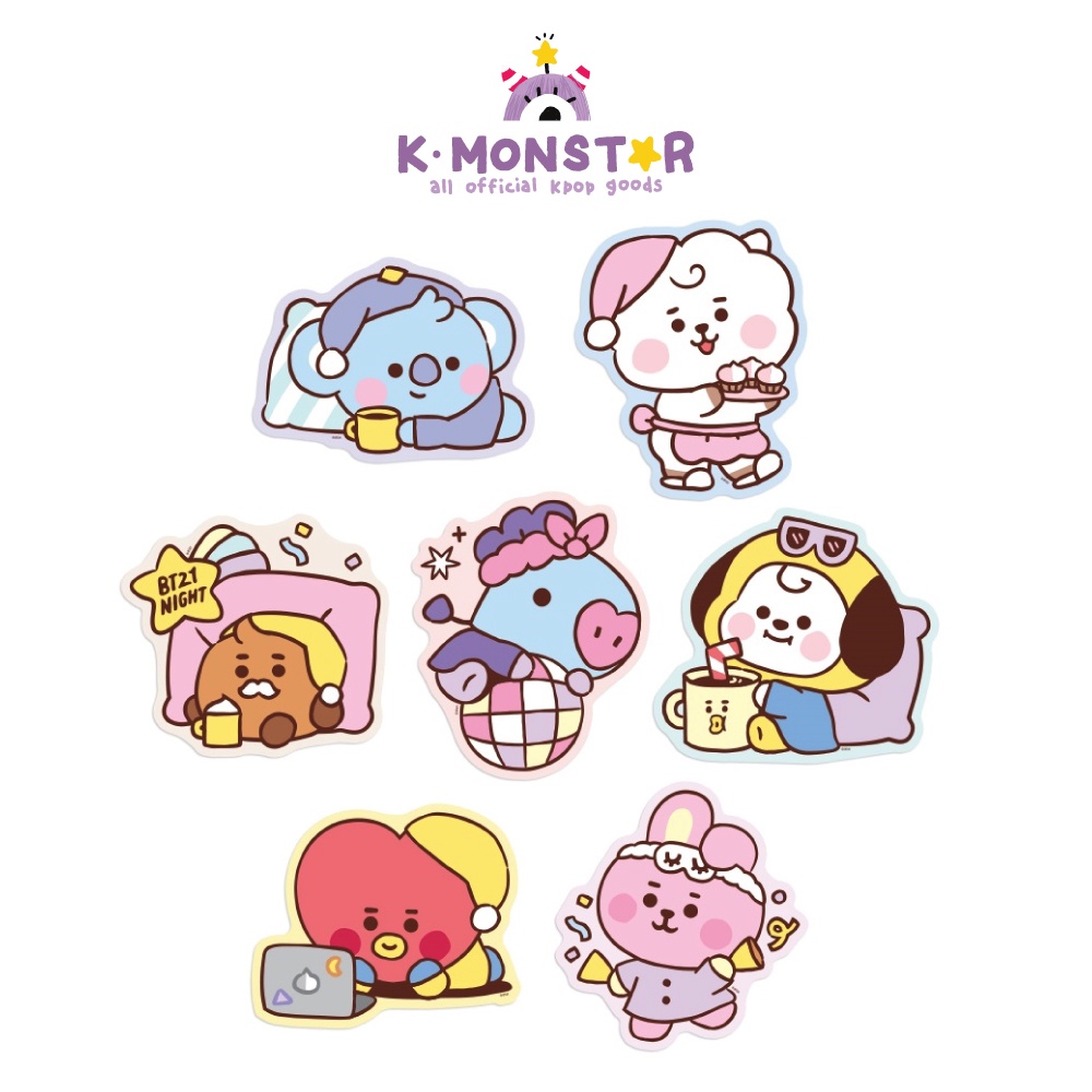 BT21 MOUSE PAD (PARTY) Shopee Singapore