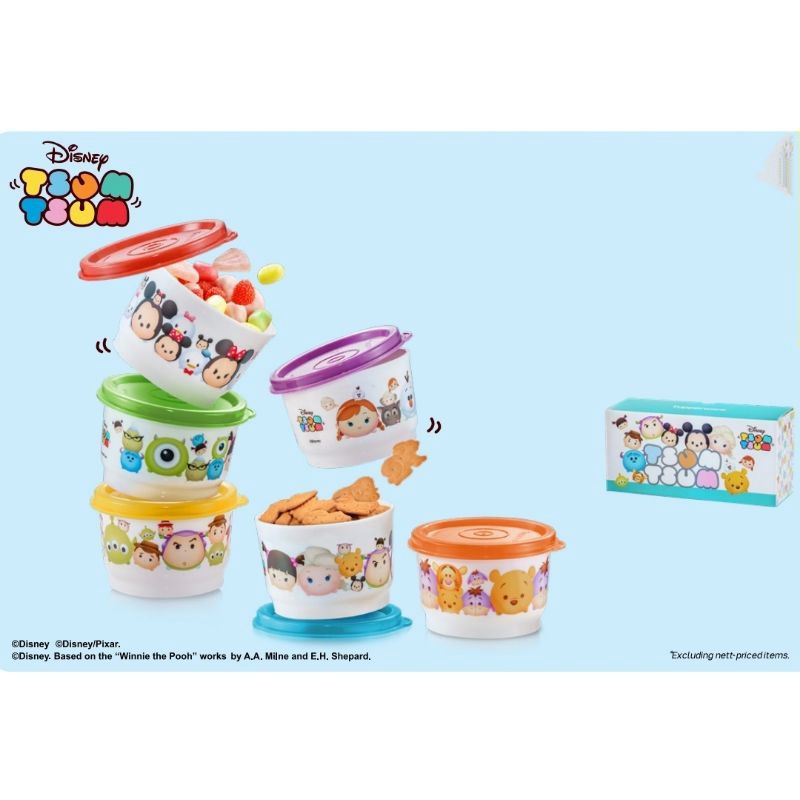 Tupperware Disney Tsum Tsum gift set | Shopee Singapore