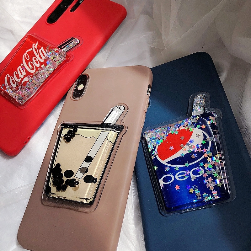 Pepsi Coca Cola Milk Tea Phone Case Samsung A10 A20 A30 A50 A60