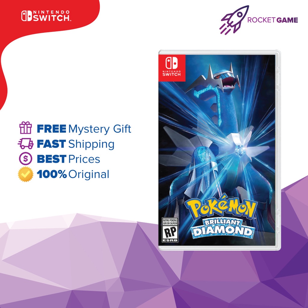 New Sealed Nintendo Switch Pokemon sold Brilliant Diamond & Pokemon Shining Pearl