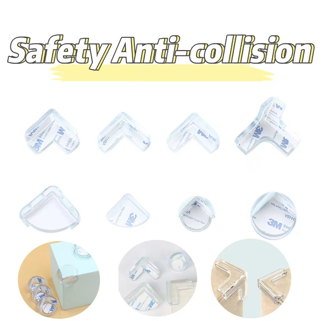 Children Transparent Anti-Collision Corner Table Protection Baby Safety ...