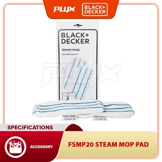 Mop Replacement Pads Set of 5 Black and Decker Steam Mop Replacement Pads  FSMH1321, FSM1605, FSMH13151SM, Part# FSMP20, price in UAE,  UAE