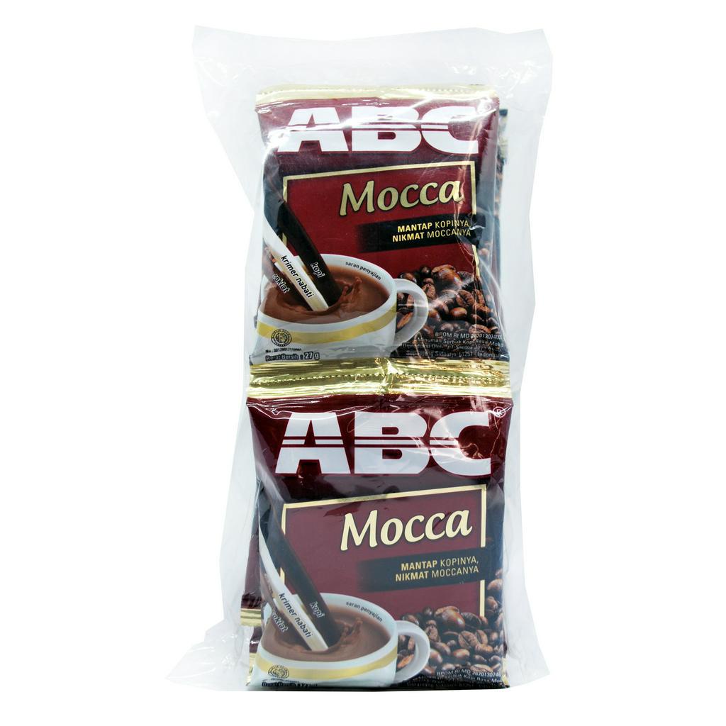 ABC MOCCA INSTANT COFFEE CONTENTS 10 SACHETS @ 27 GR | Shopee Singapore