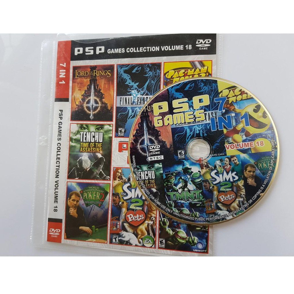 Psp games clearance 18