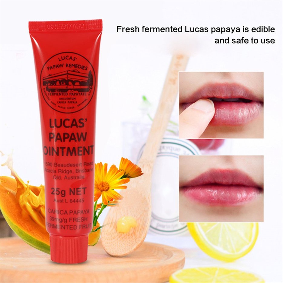 25g Lucas Papaw Ointment Multifunctional Hydrating Lip Balm Diaper Rash