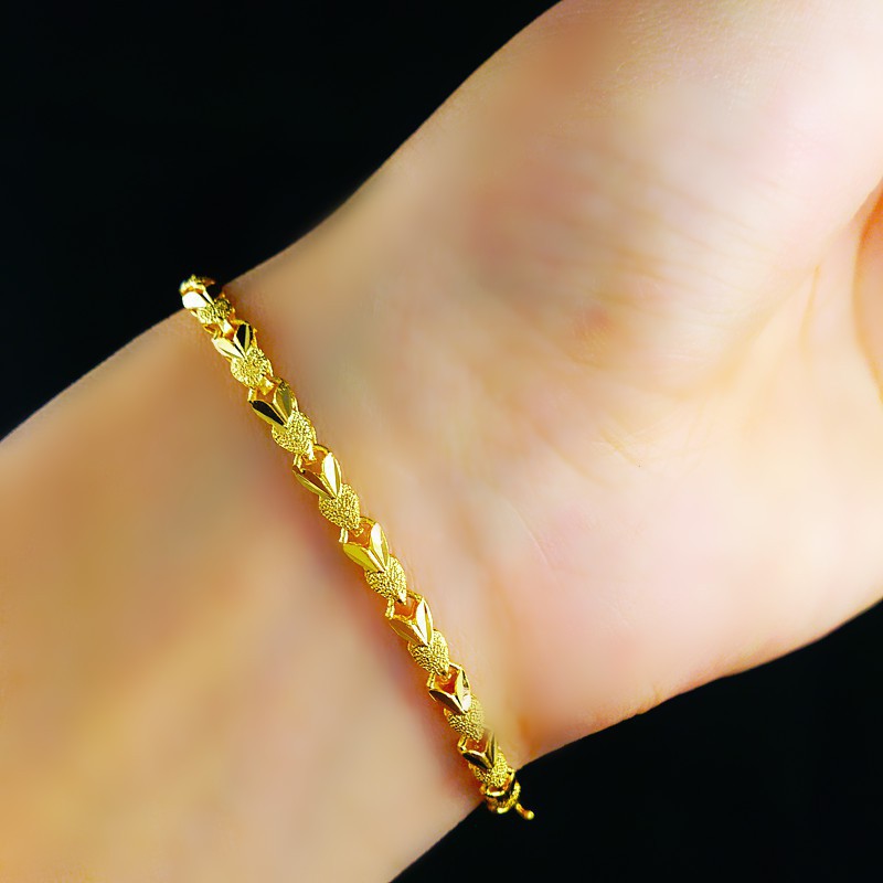 Real gold bracelets 2025 for womens