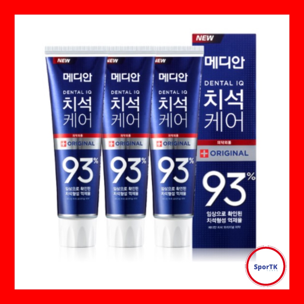 [MEDIAN] Dental IQ 93% Advanced Tartar Toothpaste Original 120g ...