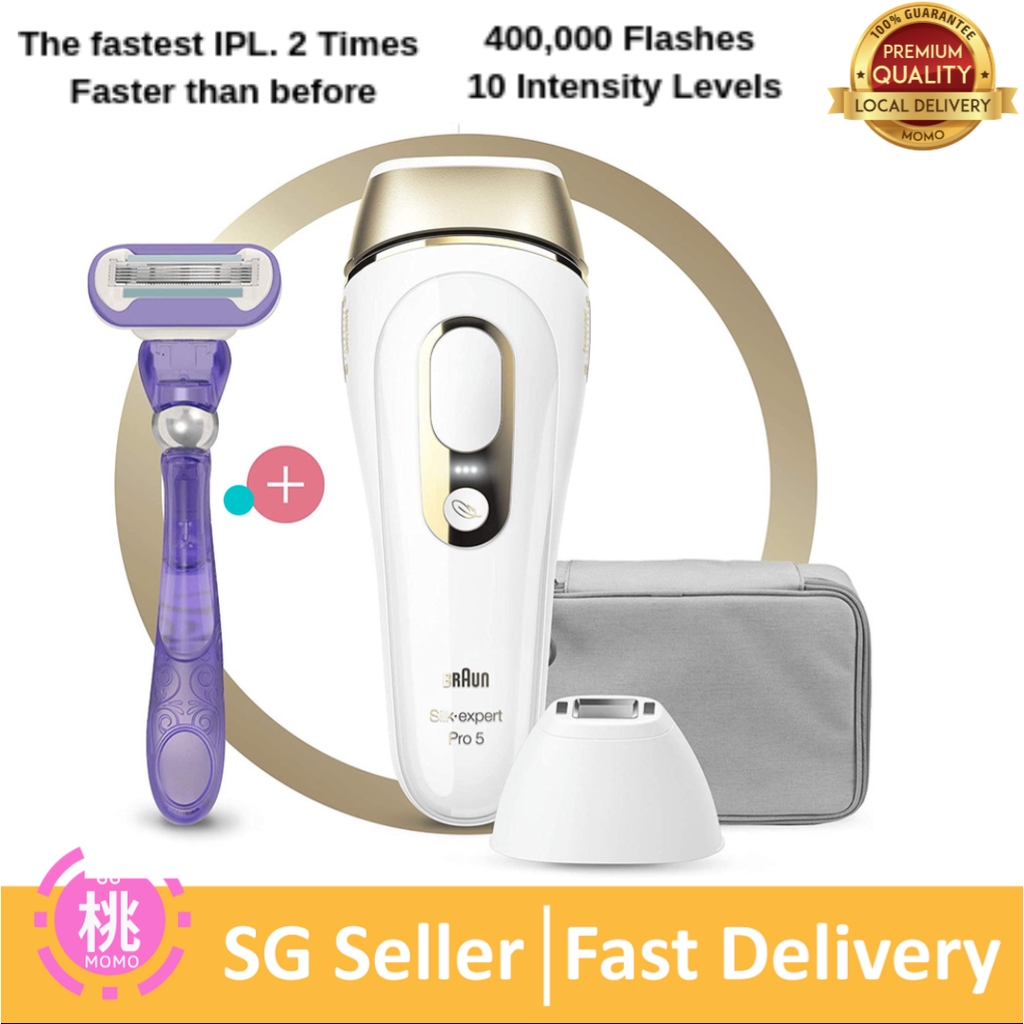 Braun Epilator Silk expert IPL PL5117 , Hair Removal for Body and Face
