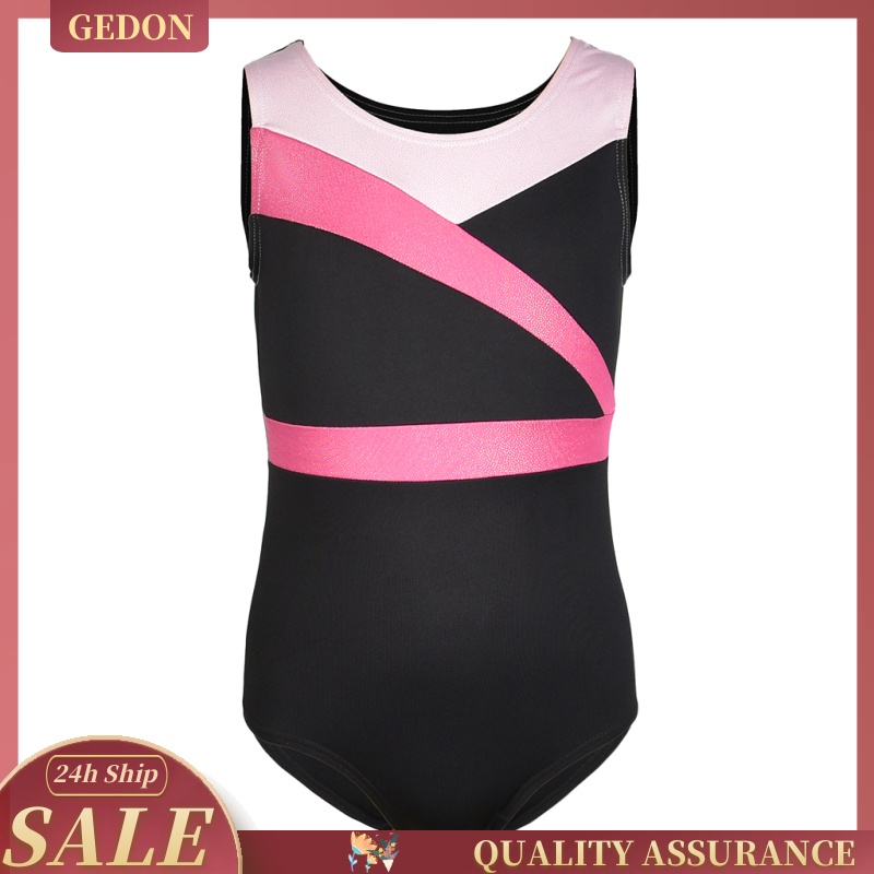 Girls Gymnastics Leotards Ballet Dance Unitard Sports Bodysuit