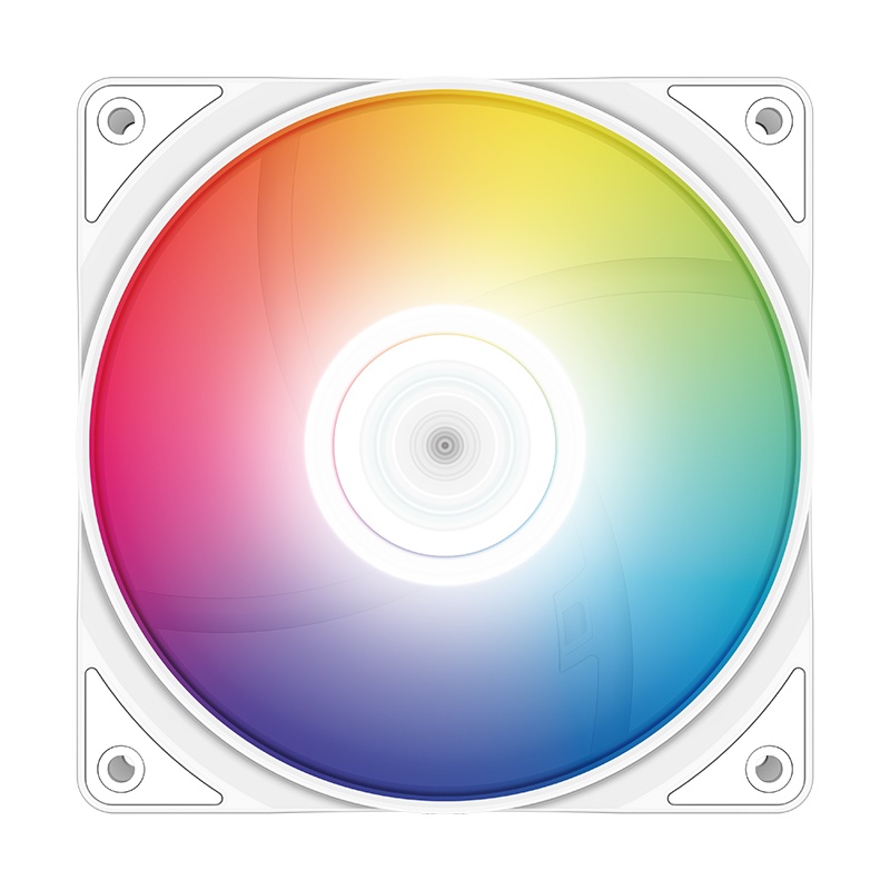 DEEPCOOL CF120 ARGB 120mm Addressable RGB Fan 5V 3PIN interface ...