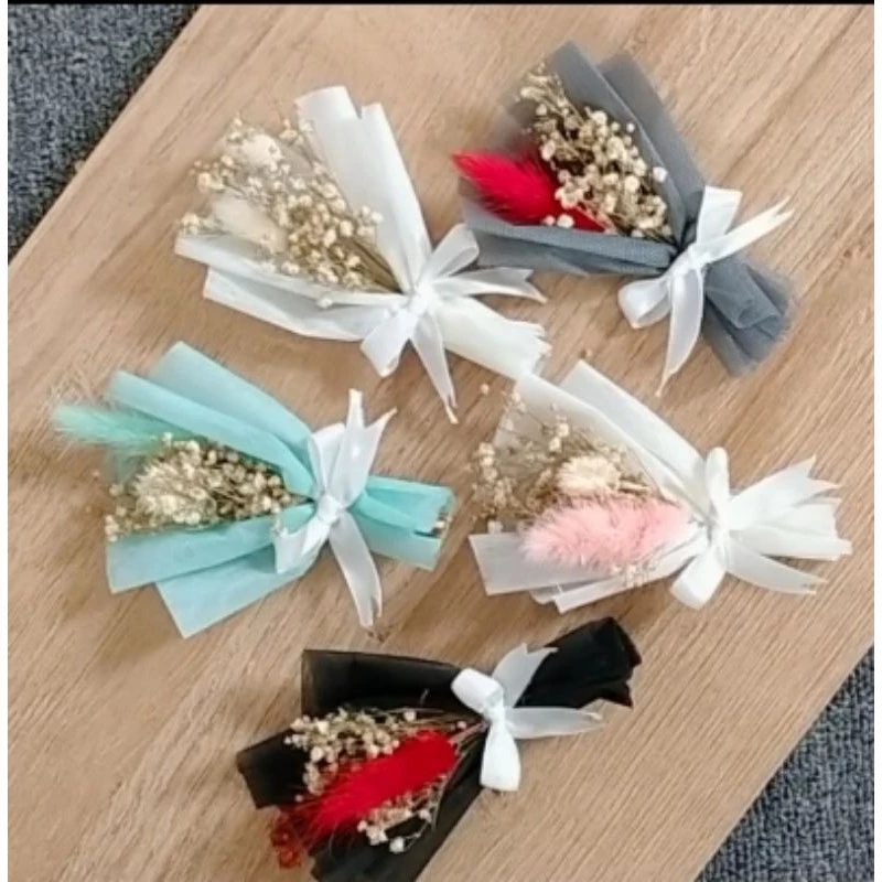 Mini dried Bouquet/ Mini buket bunga kering
