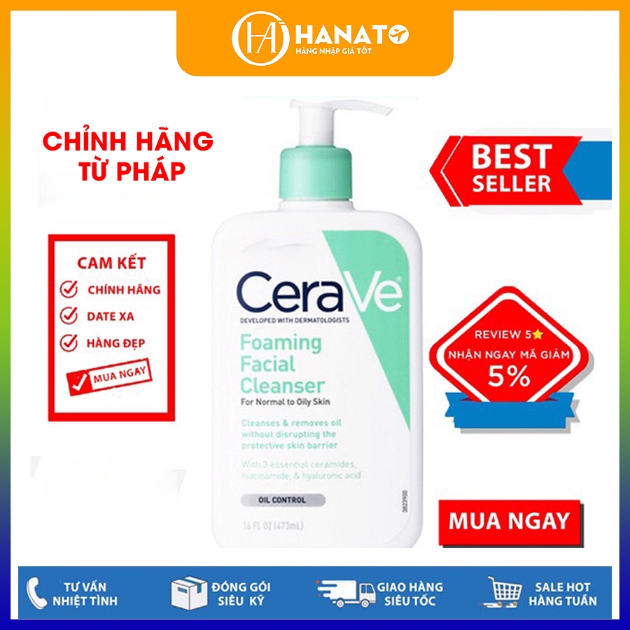 Cerave Foaming Facial Cleanser Value Size (236mL) | Shopee Singapore