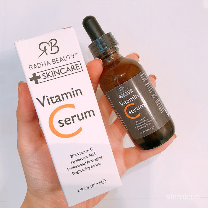 Radha Beauty 20 VC Hyaluronic Acid Serum 60ml Brightening Acne Mark