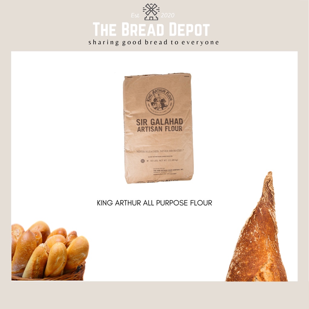 Sir Galahad Artisan UNbleached All Purpose Flour 1 KG Shopee Singapore