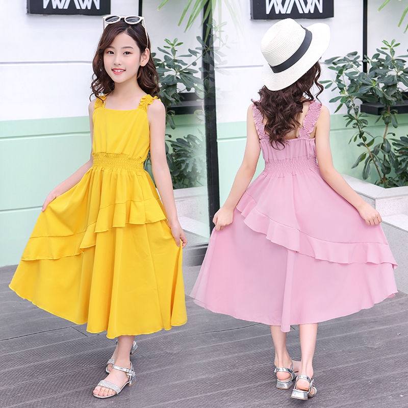 Children's Fashion High Quality Korean Dress for Kids Girl Casual ...