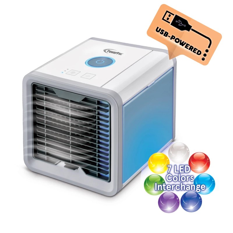 PowerPac Portable Mini Personal Air Cooler (PP7318) Shopee Singapore