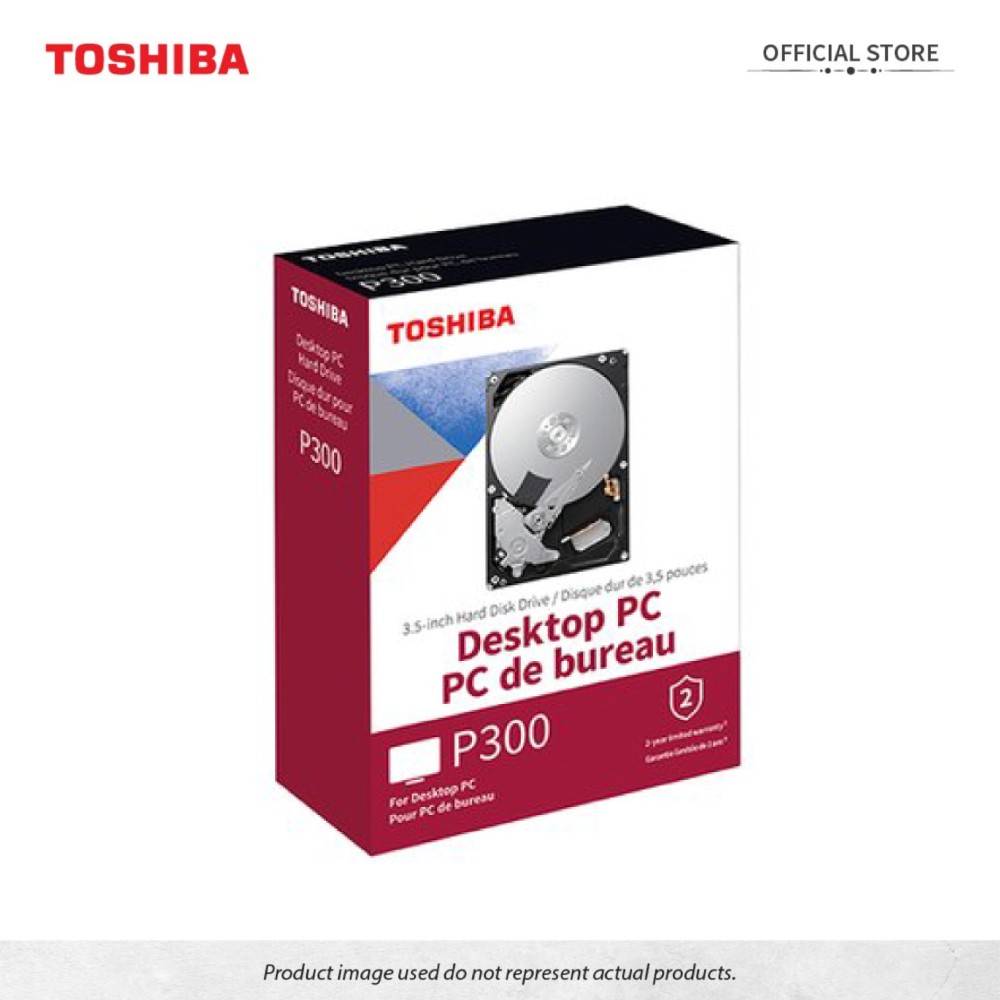 Toshiba P300 Internal Hard Disk Drive For Desktop 1TB 2TB 3TB 4TB