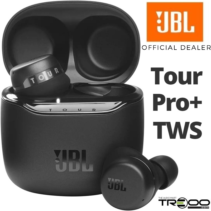 JBL Tour Pro+ TWS Wireless Bluetooth Noise-Cancelling In-Ear Earphone With  Mic | Shopee Singapore