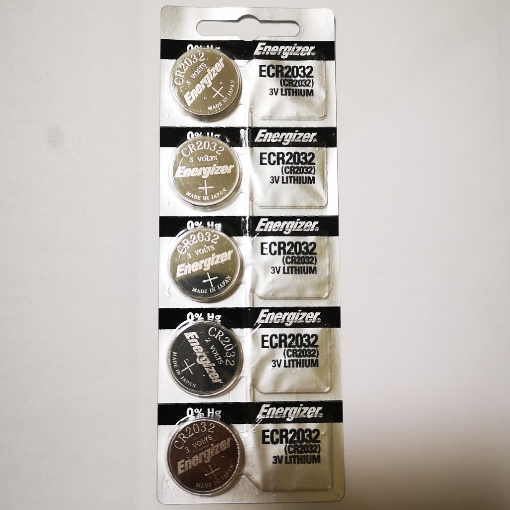 Energizer CR2032 2032 3V Micro Lithium Button Cell Battery (Singapore