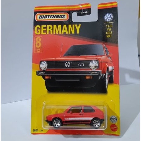 Matchbox 1976 VW Golf MK1(Germany) | Shopee Singapore