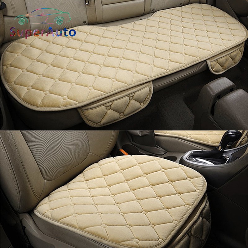 SuperAuto Universal Car Seat Cushion Fits Automobile Seat Cover ...