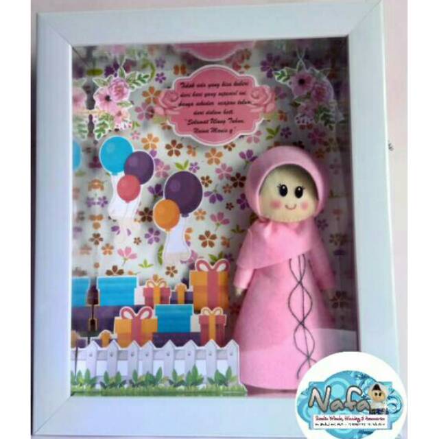 Birthday Doll, Birthday Flannel Doll, Birthday Character Doll scrap ...