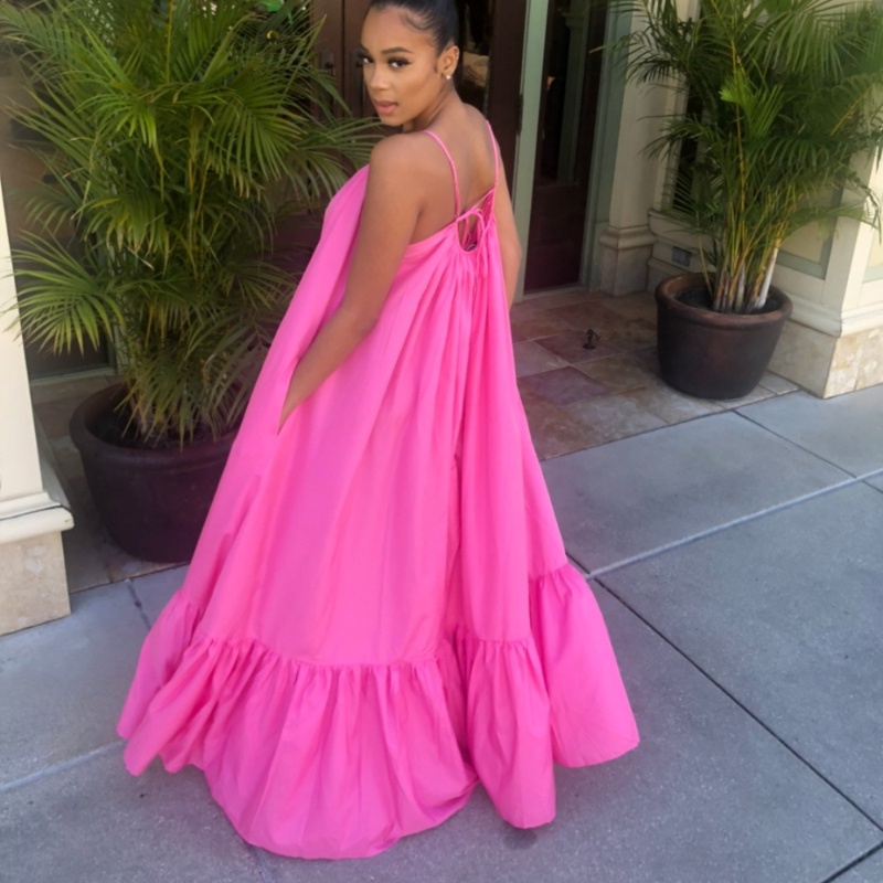 Buy pink dress plus size At Sale Prices Online - May 2026 | Shopee Singapore