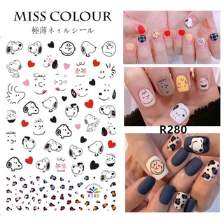 1PCS New Cute Stitch Nail Art Decals 3D Nail Stickers Disney Nail Art  Decoration Cartoon Mickey Donald Duck Stickers For Nails