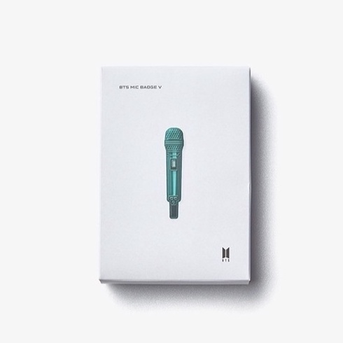 BTS HYBE INSIGHT museum official merch collection ] mic badge