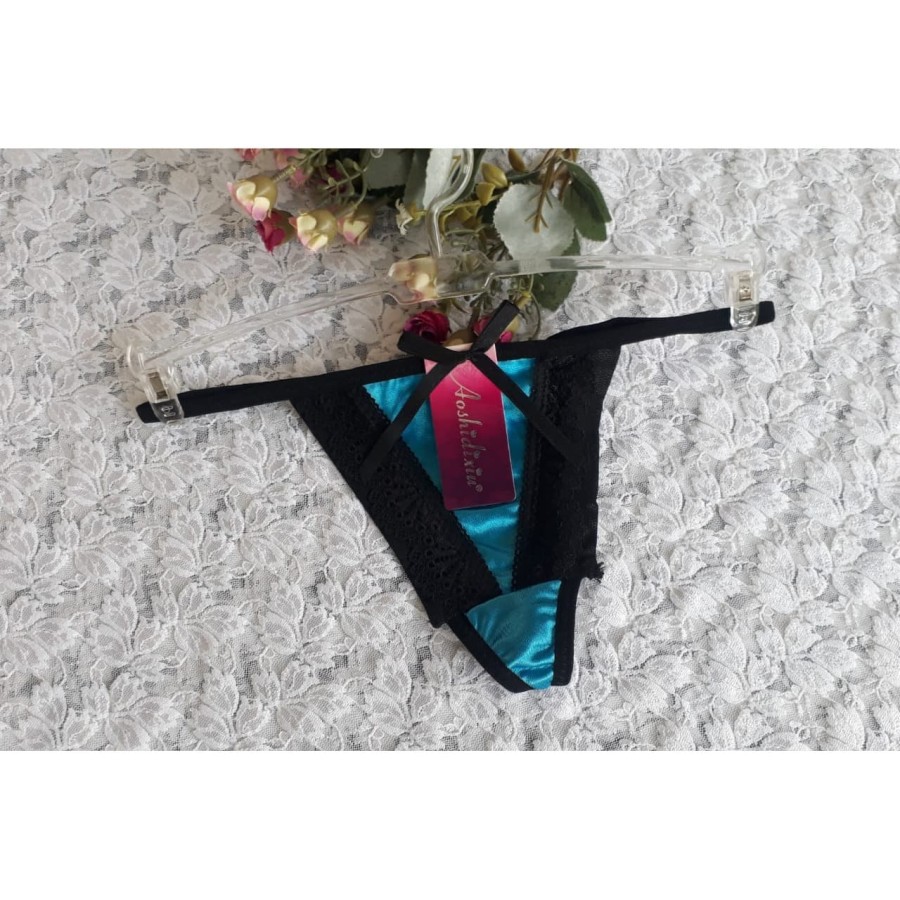GS GS GS 710011 FO3 - SEXY SATIN G-STRING | Shopee Singapore