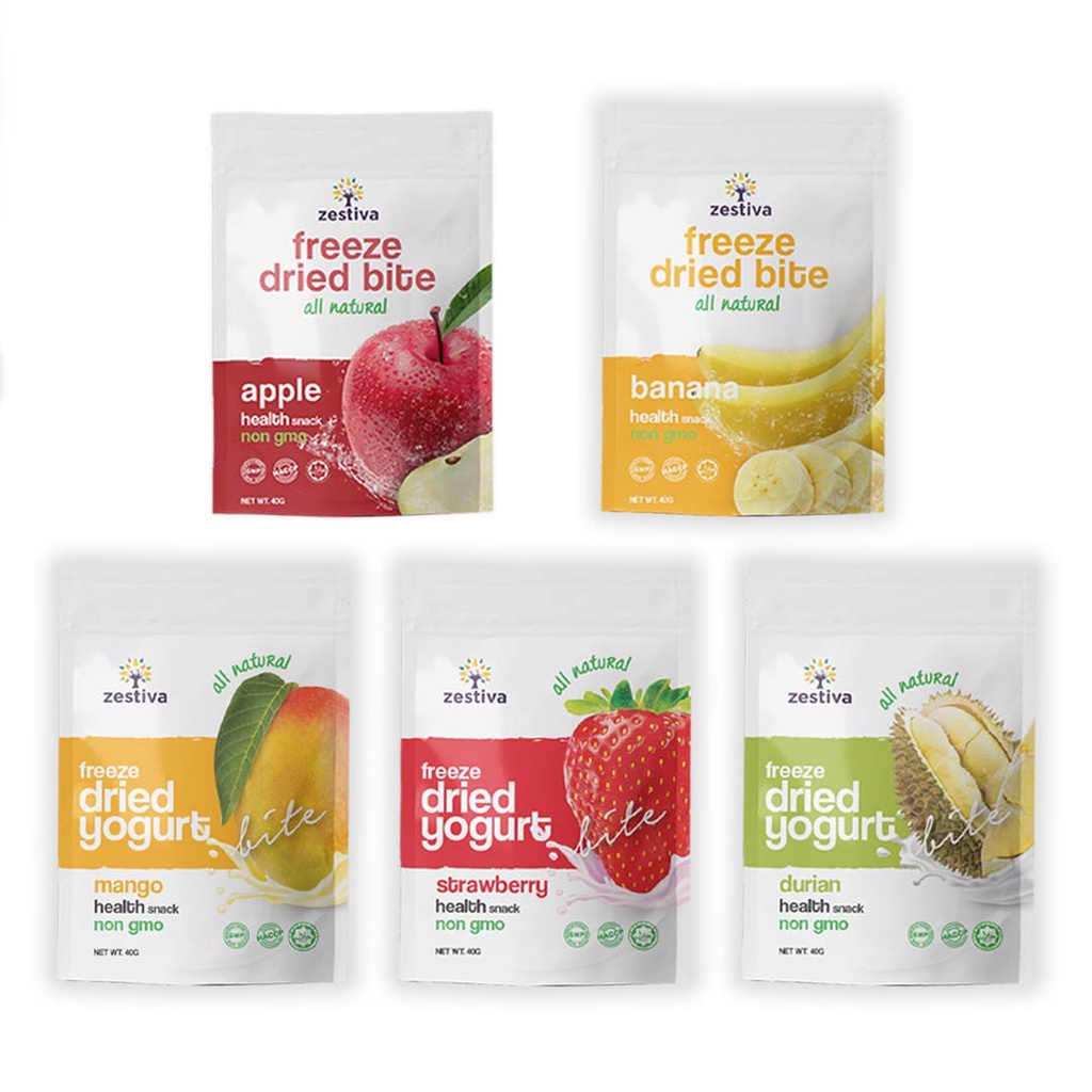 Freeze Dried Yogurt Cubes Mango/Strawberry/Durian , Freeze Dried Apple ...