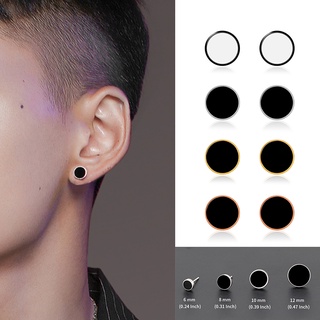 Mens black sale earrings studs