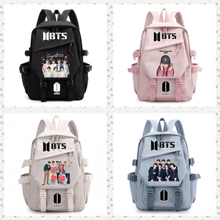 BTS Teenager Student Galaxy Srarry Backpack School Bag Laptop Backpack