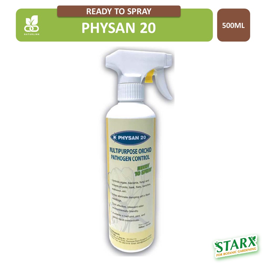 STARX Physan 20 Multipurpose Orchid Pathogen Control (500ml) Ready to