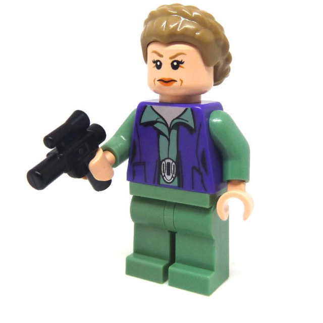 Original Lego Star Wars General Leia Organa 75140 Minifigure new