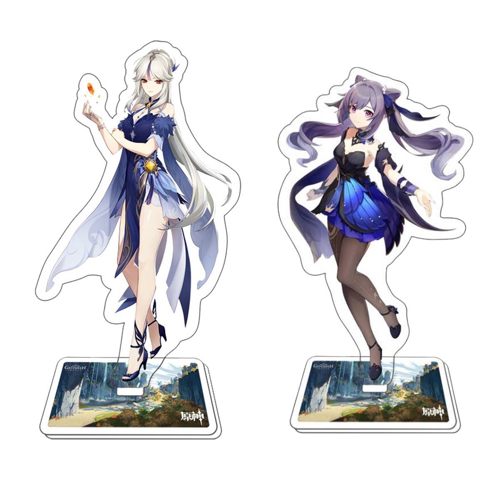 2022 Genshin Impact Keqing Ningguang New Clothes Acrylic Board Action