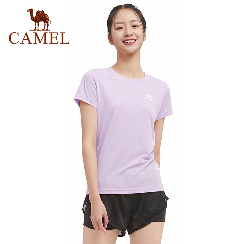 CAMEL women casual breathable running sports T-Shirt