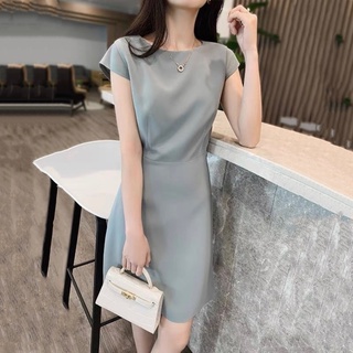 Simple on sale korean dress