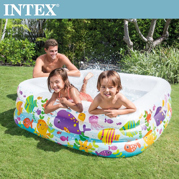 [INTEX] Undersea Animal Square Paddling Swimming Pool/Padding Pool ...