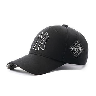 Korean Leather New York style baseball cap #008