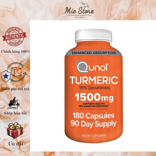 Qunol Turmeric Turmeric Essence Oral Tablet 1500mg Is Good For