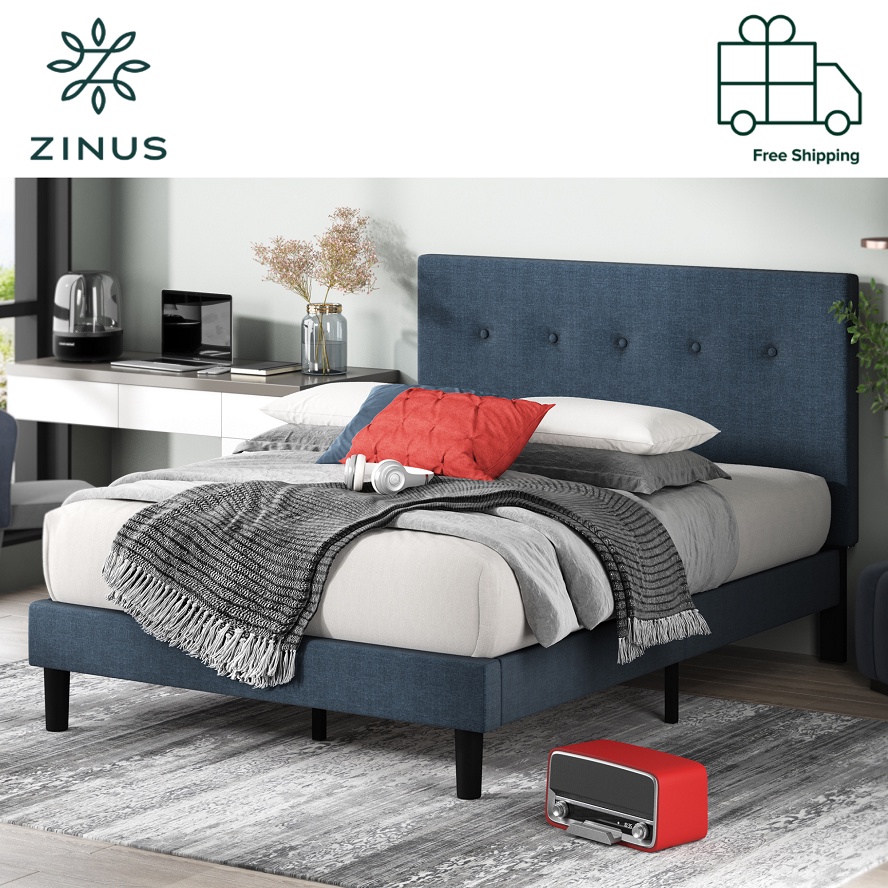 Zinus Omkaram Platform Bedframe Shopee Singapore