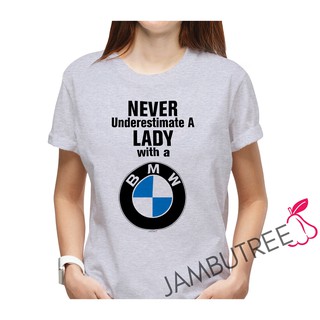 Jambutree Funny Never Underestimate Lady with BMW Fans Mother Wife