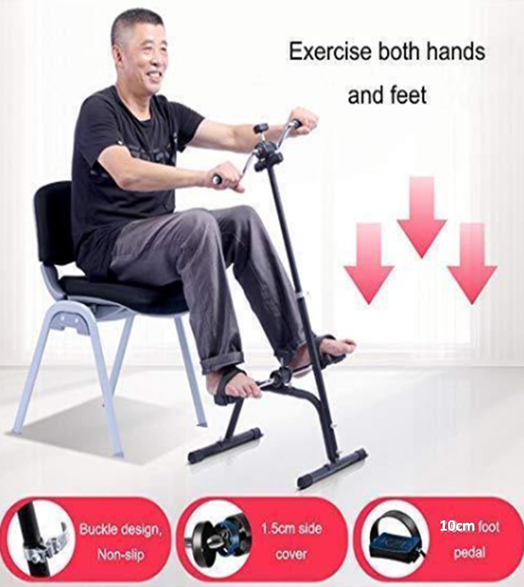 ADSport Rehabilitation Bicycle Portable Collapsible Elderly Indoor ...