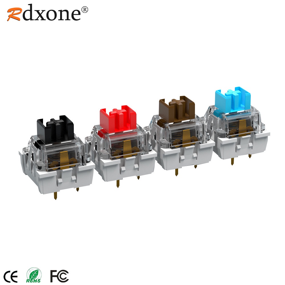 Rdxone Outemu Switch For Mechanical Keyboard Axis DIY Socket SMD 3 Pin