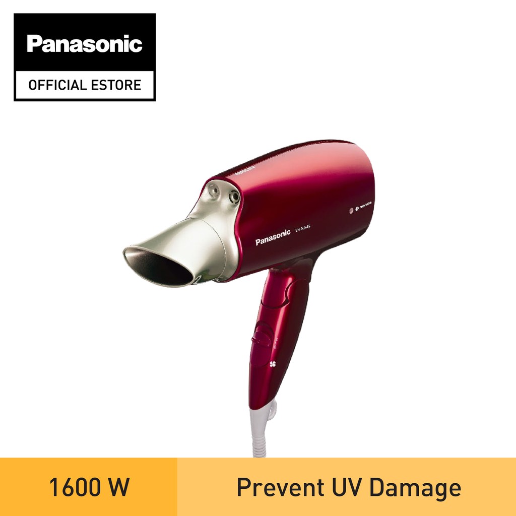 Panasonic EHNA45RP685 nanoe™ Hair Dryer (Red) Shopee Singapore
